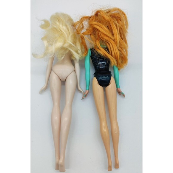 Disney Princess Elsa & Anna Frozen Barbie Dolls Lot of 2 Mattel & Hasbro 2013/15 - Picture 5 of 9